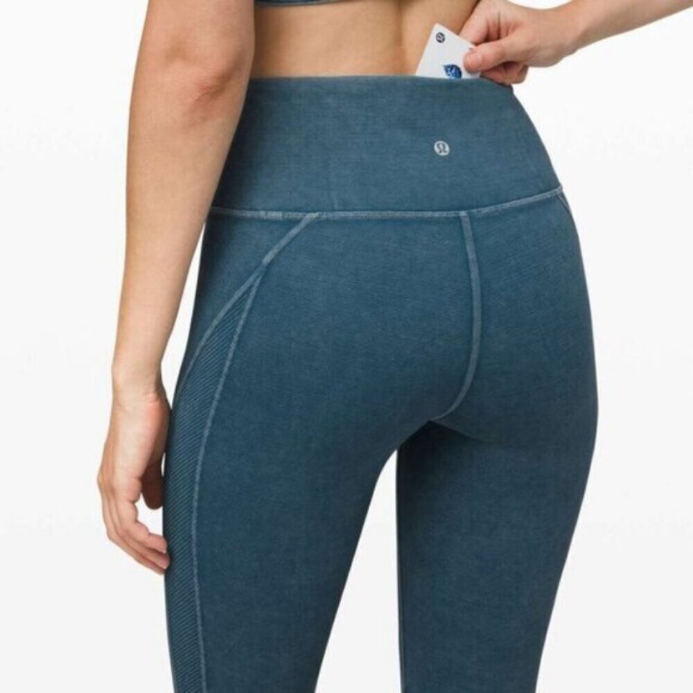 Lululemon Wunder Under Luxtreme High-Rise Tight Luxtreme 2 Washed Night Diver - Picture 2 of 9